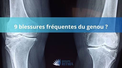 Les 9 types de blessures les plus courantes au genou